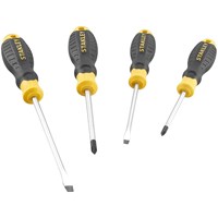 Stanley 4 Piece Cushion Grip Phillips and Slotted Screwdriver Set