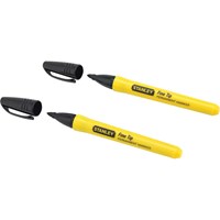 Stanley Black Fine Tip Permanent Marker Pens Stanley Black Fine Tip Permanent Marker Pens