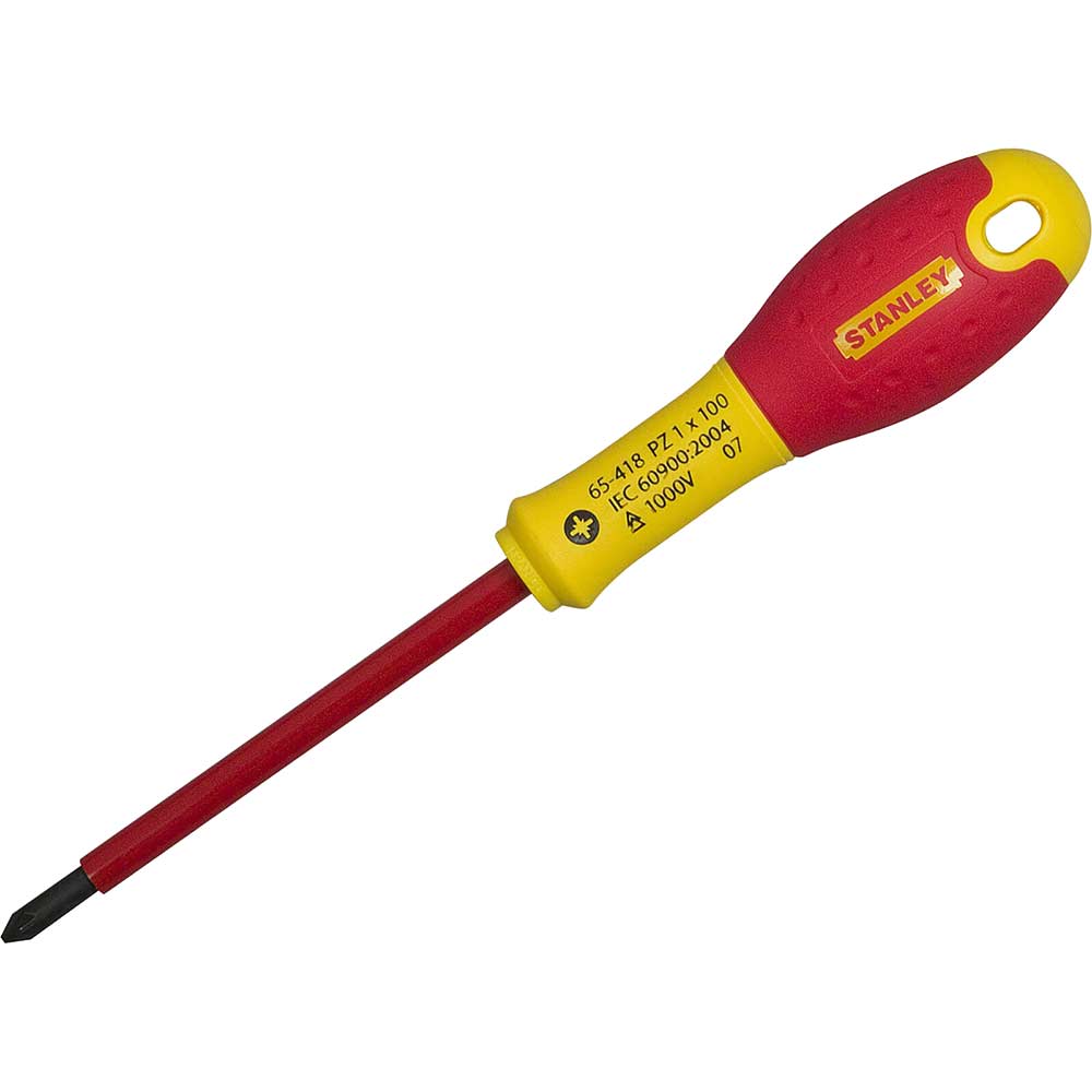 Stanley Fatmax Vde Insulated Pozi Screwdriver Large