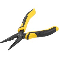 Stanley Controlgrip Long Nose Cutting Pliers Stanley Controlgrip Long Nose Cutting Pliers