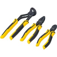 Stanley 3 Piece Control Grip Plier Set Stanley 3 Piece Control Grip Plier Set