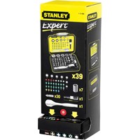 Stanley 39 Piece Socket and Bit Set Stanley 39 Piece Socket and Bit Set
