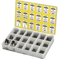 Stanley 200 Piece Screwdriver Bit Assortment in Organiser Tray Stanley 200 Piece Screwdriver Bit Assortment in Organiser Tray