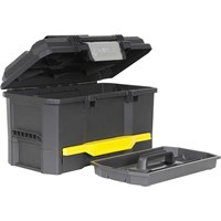 Stanley One Touch Plastic Tool Box Stanley One Touch Plastic Tool Box