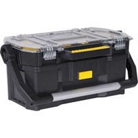 Stanley Plastic Tote Tool Box with Removeable Tool Organiser Stanley Plastic Tote Tool Box with Removeable Tool Organiser