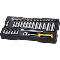 Stanley 36 Piece 3/8" Drive Socket Set Module Stanley 36 Piece 3/8" Drive Socket Set Module
