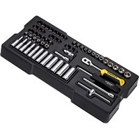 Stanley 60 Piece 1/4" Drive Socket Set Module