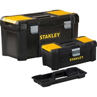 Stanley 2 Piece Essential Tool Box Set Stanley 2 Piece Essential Tool Box Set