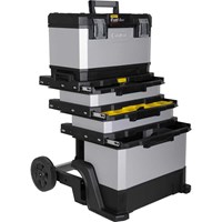 Stanley FatMax Rolling Metal Workshop Tool Box Stack Stanley FatMax Rolling Metal Workshop Tool Box Stack
