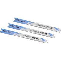 Stanley Straight Cutting U Shank Jigsaw Blades for Metal