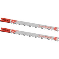 Stanley FatMax Clean Cutting U Shank Jigsaw Blades for Wood