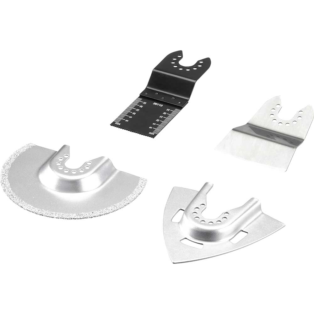 Stanley FatMax 4 Piece OIS Oscillating Multi Tool Tiling Blade Set OMT Accessory Sets