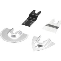 Stanley FatMax 4 Piece OIS Oscillating Multi Tool Tiling Blade Set  Stanley FatMax 4 Piece OIS Oscillating Multi Tool Tiling Blade Set