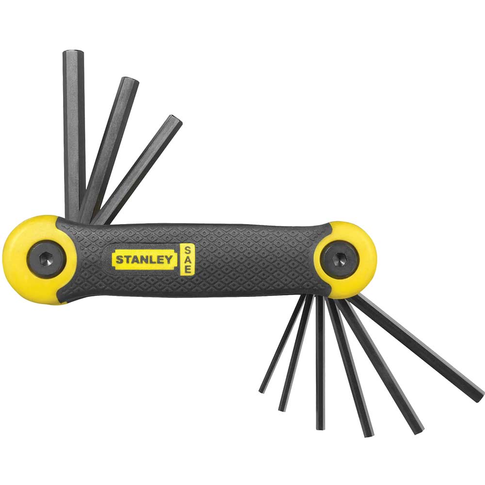 Stanley Road［カセット］ Stanley 9 Piece Folding Hexagon Allen Key Set Imperial | Hex