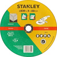 Stanley Flat Concrete and Stone Cutting Disc  Stanley Flat Concrete and Stone Cutting Disc