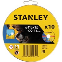 Stanley Inox Stainless Steel Cutting Discs in Tin