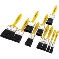Stanley 10 Piece Hobby Paint Brush Set Stanley 10 Piece Hobby Paint Brush Set