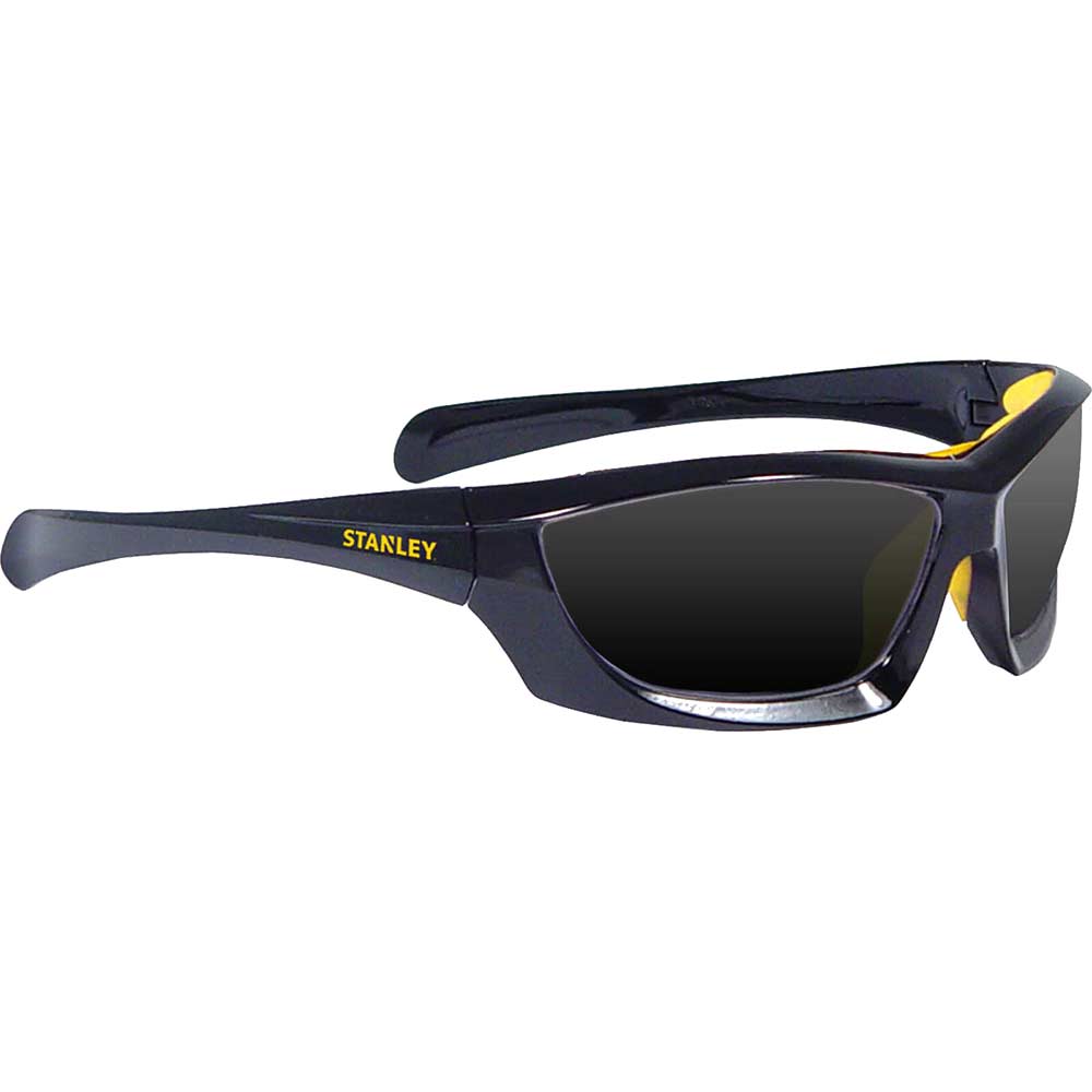 Stanley SY180 Full Frame Protective Safety Glasses - Smoke lens