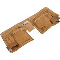 Sealey Double Pouch Leather Tool Belt Sealey Double Pouch Leather Tool Belt