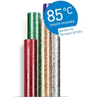 Steinel Assorted Glitter 85 Degree Low Temperature Glue Sticks Steinel Assorted Glitter 85 Degree Low Temperature Glue Sticks