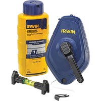 Irwin StraitLine Speedline Pro Chalk Line Reel Set Irwin StraitLine Speedline Pro Chalk Line Reel Set