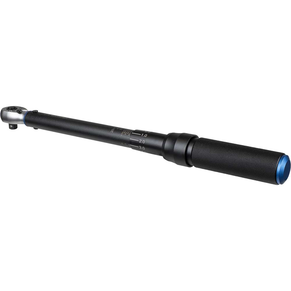 Sealey Premier 3/8" Drive Micrometer Style Torque Wrench 3/8" 20Nm - 120Nm Size 3