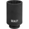 Sealey 1/2" Drive Bi Hexagon Impact Socket  Sealey 1/2" Drive Bi Hexagon Impact Socket