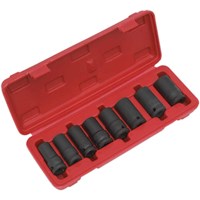 Sealey 7 Piece 1/2" Drive Locking Wheel Nut Removal Set