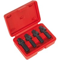 Sealey 4 Piece M12 and M14 Wheel Bolt Thread Chaser Kit