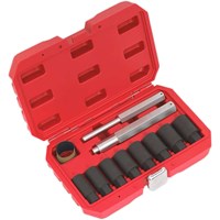 Sealey SX272 10 Piece Locking Wheel Nut Removal Set