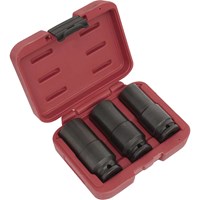 Sealey 3 Piece 1/2" Drive Weighted Impact Socket Set Sealey 3 Piece 1/2" Drive Weighted Impact Socket Set