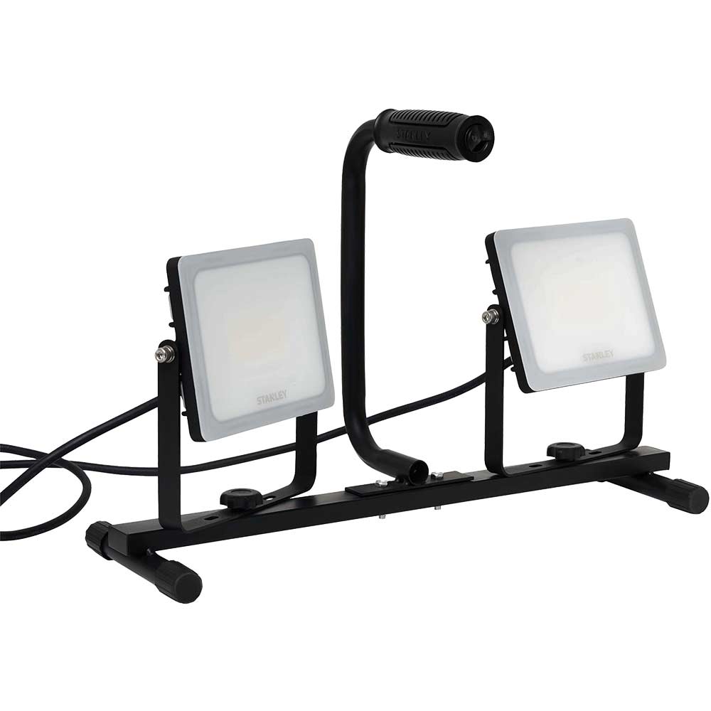 Stanley Twin Head 360 Degree Work Light — 240V, 30W