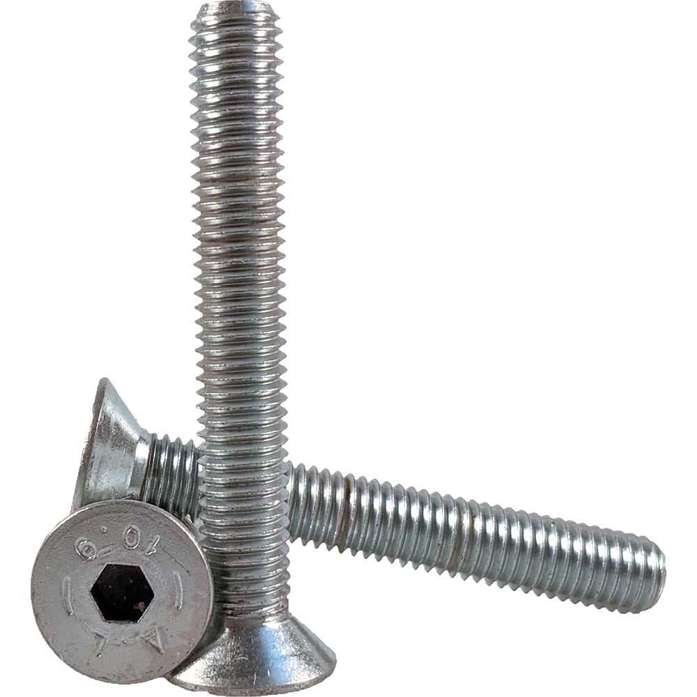 Sirius Grade Socket Countersunk Screws Bzp M6 16Mm Pack Of 1 Size 10.9