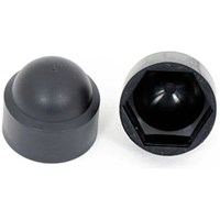 Sirius Plastic Nut Cover Cap Black