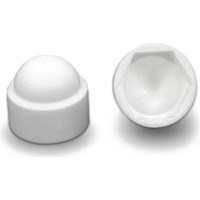 Sirius Plastic Nut Cover Cap White