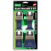 Smart 4 Piece Trade Electricians OIS Oscillating Multi Tool Blade Set  Smart 4 Piece Trade Electricians OIS Oscillating Multi Tool Blade Set
