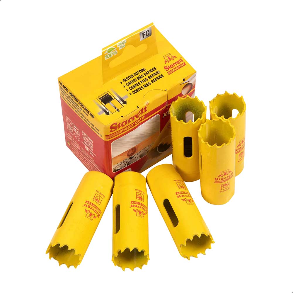 Starrett Cobalt Fch Fastcut Bi Metal Holesaw Trade Pack Size 6