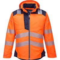 Portwest PW3 Hi Vis Winter Rain Jacket Portwest PW3 Hi Vis Winter Rain Jacket