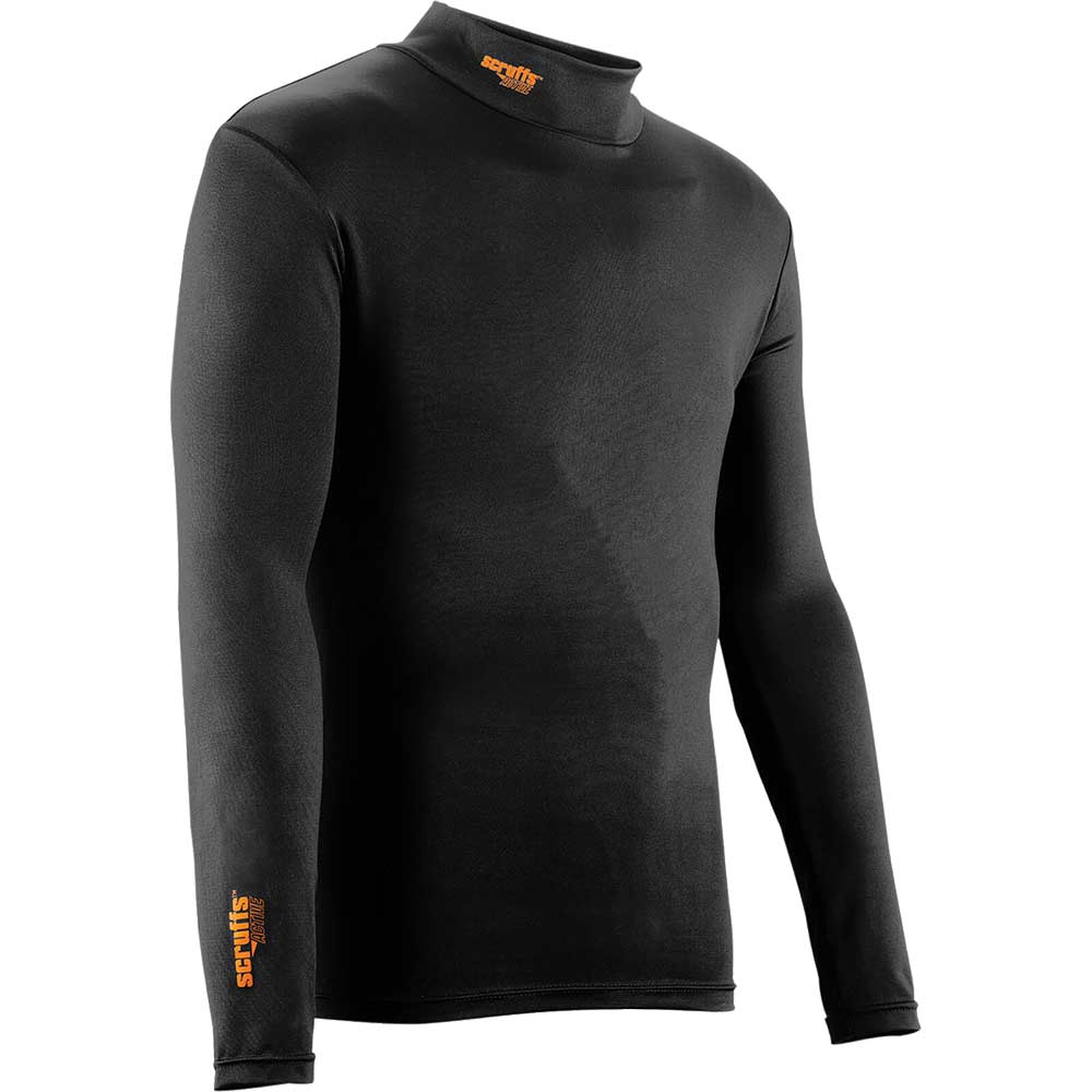 Scruffs Black Pro Baselayer Top