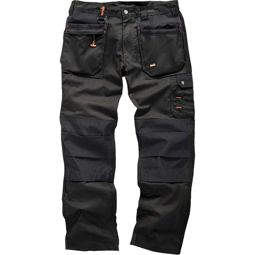 Scruffs Black Worker Plus Trouser Size 35