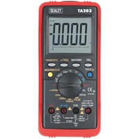 Sealey TA203 15 Function Digital Multimeter and USB Interface Sealey TA203 15 Function Digital Multimeter and USB Interface