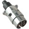 Sealey Towing Plug N Type Metal 12V  Sealey Towing Plug N Type Metal 12V