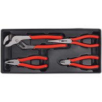 Sealey 4 Piece Plier Set in Module Tray