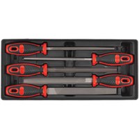 Sealey 5 Piece Engineers File Set in Module Tray