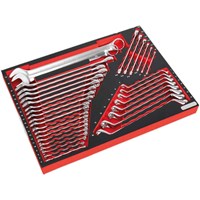 Sealey 35 Piece Multi Purpose Spanner Set in Module Tray Sealey 35 Piece Multi Purpose Spanner Set in Module Tray