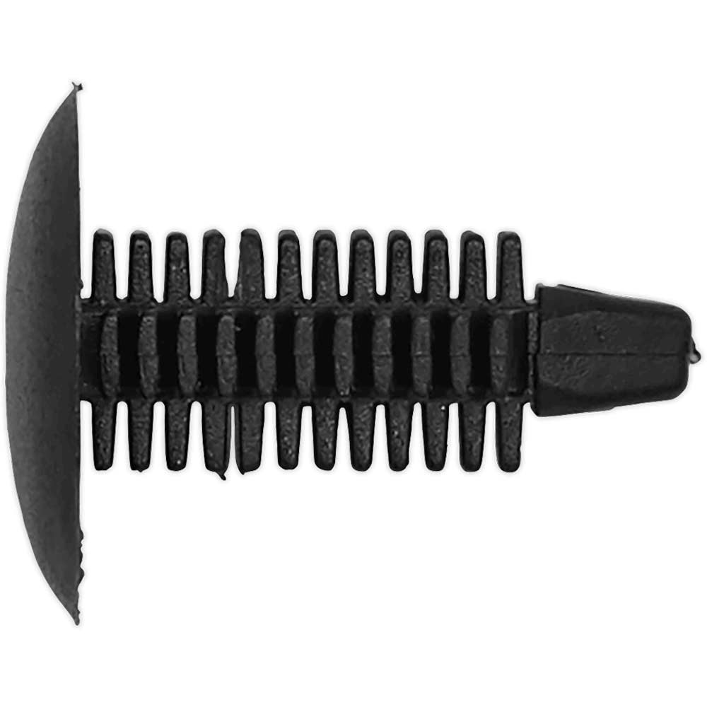 Sealey Black Universal 18Mm X 23Mm Fir Tree Clips