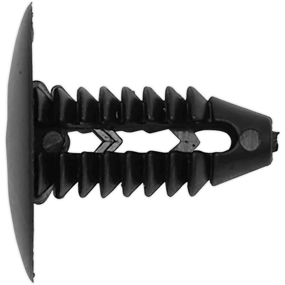 Sealey Black Universal 20Mm X 18Mm Fir Tree Clips