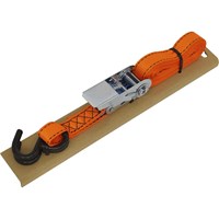 Sealey Polyester S Hook Ratchet Tie Down Strap and Corner Protector Sealey Polyester S Hook Ratchet Tie Down Strap and Corner Protector
