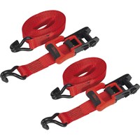 Sealey J Hook Ratchet Tie Down Polyester Webbing Straps Sealey J Hook Ratchet Tie Down Polyester Webbing Straps