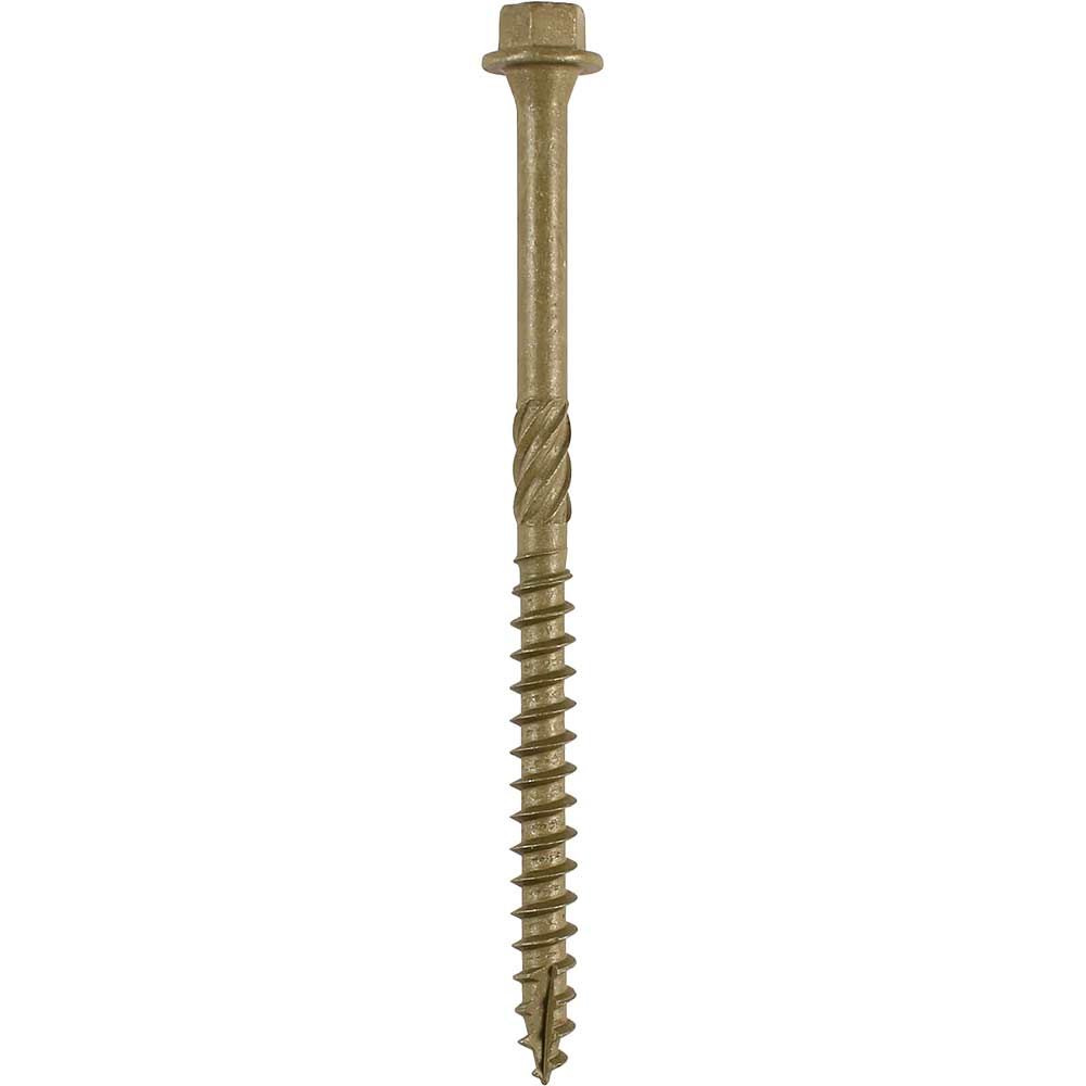 Timco Hex Head Index Heavy Duty Wood Screws 6.7Mm 150Mm Pack Of Size 4